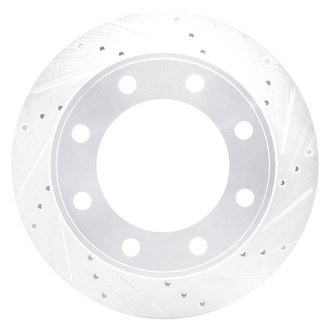 DFC® - Premium Drilled and Slotted Rear Passenger Side Brake Rotor
