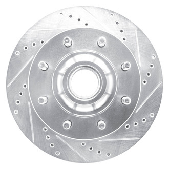 DFC® - Premium Drilled and Slotted Front Passenger Side Brake Rotor