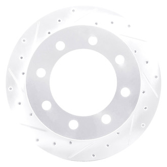 DFC® - Premium Drilled and Slotted Rear Driver Side Brake Rotor