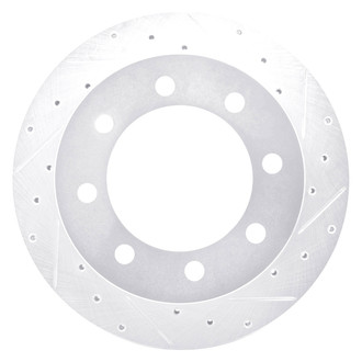 DFC® - Premium Drilled and Slotted Rear Passenger Side Brake Rotor