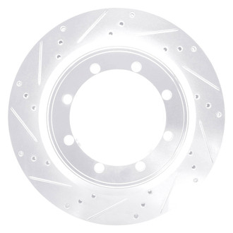 DFC® - Premium Drilled and Slotted Rear Driver Side Brake Rotor