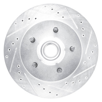 DFC® - Premium Drilled and Slotted Front Passenger Side Brake Rotor
