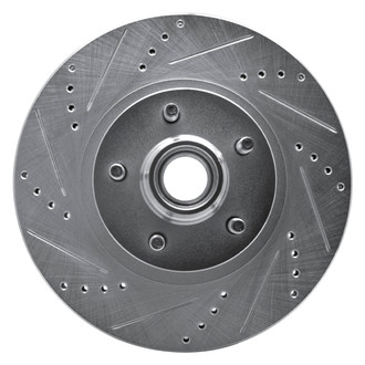 DFC® - Premium Drilled and Slotted Front Driver Side Brake Rotor