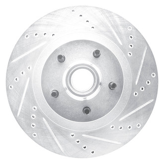 DFC® - Premium Drilled and Slotted Front Passenger Side Brake Rotor