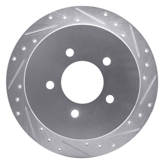 DFC® - Premium Drilled and Slotted Rear Passenger Side Brake Rotor