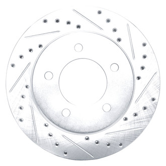 DFC® - Premium Drilled and Slotted Front Passenger Side Brake Rotor
