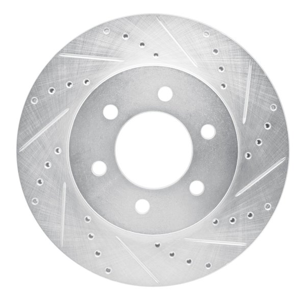 DFC® - Premium Drilled and Slotted Front Brake Rotor