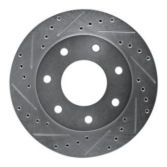 DFC® - Premium Drilled and Slotted Front Driver Side Brake Rotor