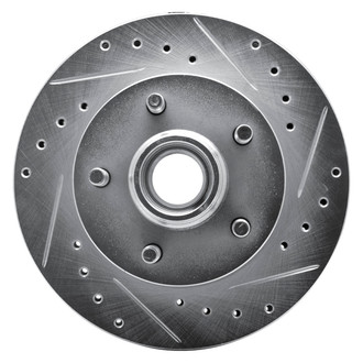 DFC® - Premium Drilled and Slotted Front Passenger Side Brake Rotor