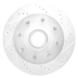 DFC® - Premium Drilled and Slotted Front Passenger Side Brake Rotor