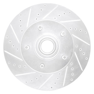 DFC® - Premium Drilled and Slotted Front Driver Side Brake Rotor