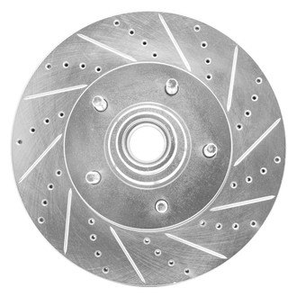 DFC® - Premium Drilled and Slotted Front Passenger Side Brake Rotor
