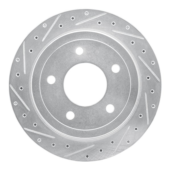 DFC® - Premium Drilled and Slotted Rear Brake Rotor