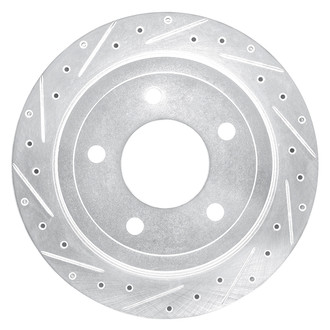 DFC® - Premium Drilled and Slotted Rear Driver Side Brake Rotor