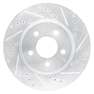 DFC® - Premium Drilled and Slotted Front Passenger Side Brake Rotor