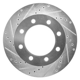 DFC® - Premium Drilled and Slotted Front Driver Side Brake Rotor