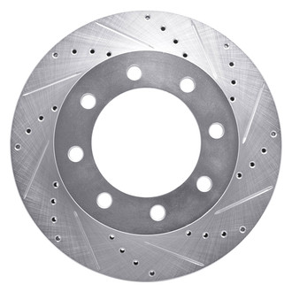 DFC® - Premium Drilled and Slotted Front Passenger Side Brake Rotor