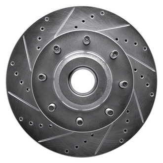 DFC® - Premium Drilled and Slotted Front Driver Side Brake Rotor