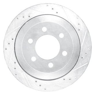 DFC® - Premium Drilled and Slotted Rear Passenger Side Brake Rotor