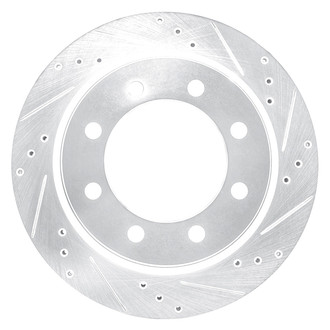 DFC® - Premium Drilled and Slotted Rear Passenger Side Brake Rotor