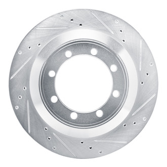 DFC® - Premium Drilled and Slotted Rear Passenger Side Brake Rotor
