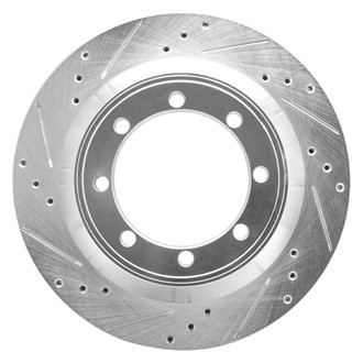DFC® - Premium Drilled and Slotted Rear Driver Side Brake Rotor