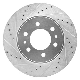 DFC® - Premium Drilled and Slotted Front Driver Side Brake Rotor