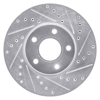 DFC® - Premium Drilled and Slotted Front Passenger Side Brake Rotor