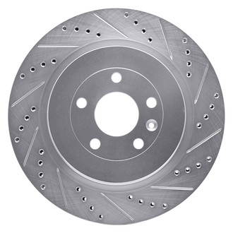 DFC® - Premium Drilled and Slotted Rear Passenger Side Brake Rotor