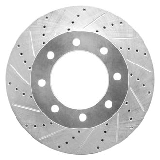 DFC® - Premium Drilled and Slotted Front Driver Side Brake Rotor