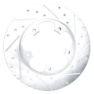 DFC® - Premium Drilled and Slotted Rear Passenger Side Brake Rotor