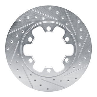 DFC® - Premium Drilled and Slotted Rear Passenger Side Brake Rotor