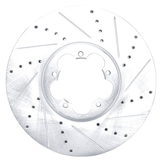 DFC® - Premium Drilled and Slotted Front Passenger Side Brake Rotor