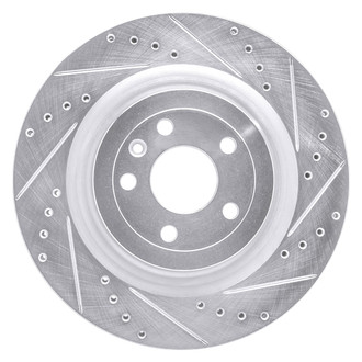 DFC® - Premium Drilled and Slotted Front Passenger Side Brake Rotor