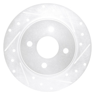 DFC® - Premium Drilled and Slotted Rear Passenger Side Brake Rotor