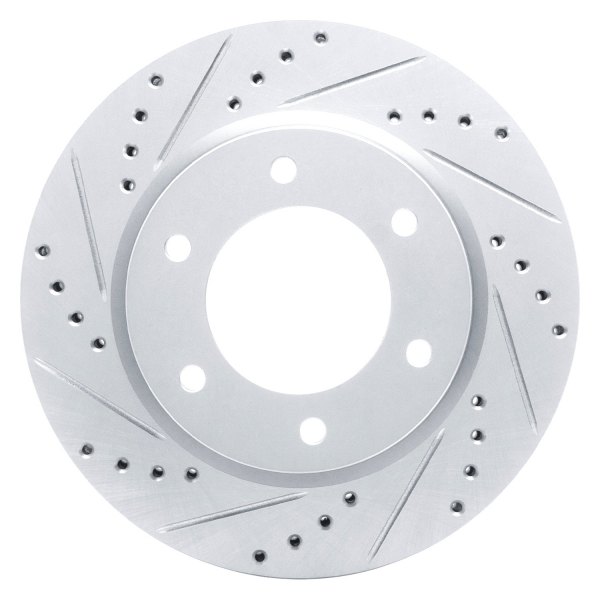 DFC® - Premium Drilled and Slotted Front Brake Rotor