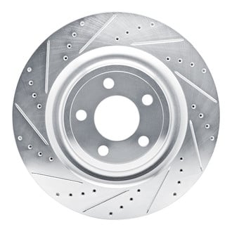 DFC® - Premium Drilled and Slotted Rear Driver Side Brake Rotor