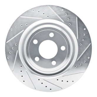 DFC® - Premium Drilled and Slotted Rear Passenger Side Brake Rotor