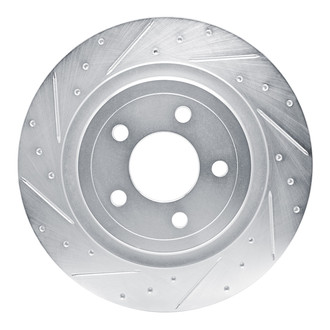 DFC® - Premium Drilled and Slotted Rear Driver Side Brake Rotor