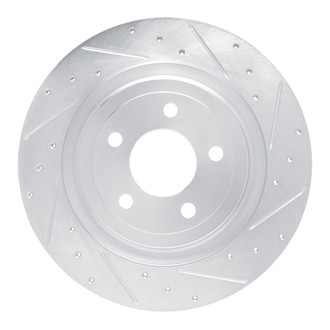 DFC® - Premium Drilled and Slotted Rear Passenger Side Brake Rotor