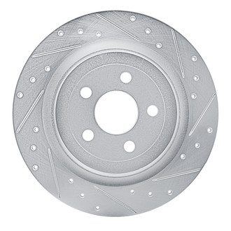 DFC® - Premium Drilled and Slotted Rear Passenger Side Brake Rotor