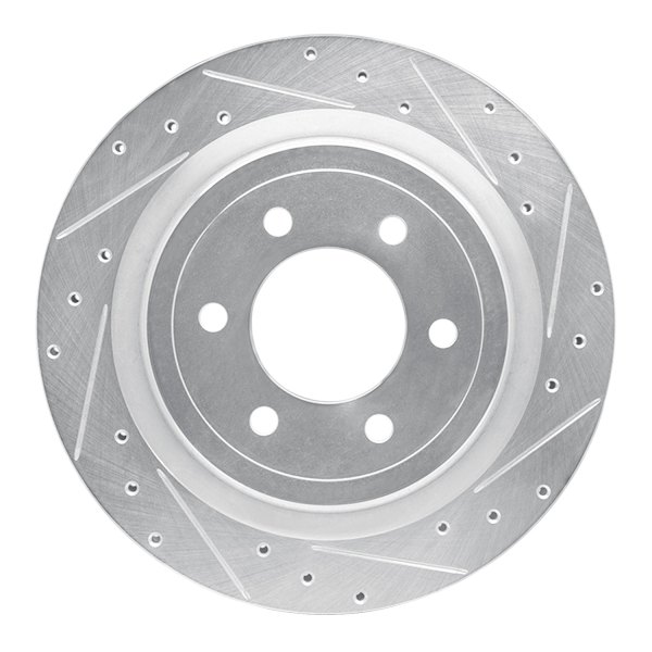 DFC® - Premium Drilled and Slotted Rear Brake Rotor