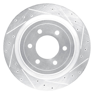 DFC® - Premium Drilled and Slotted Rear Passenger Side Brake Rotor