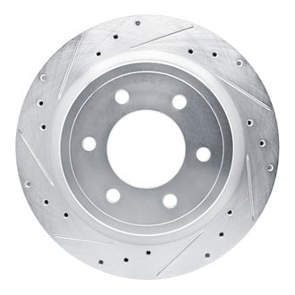 DFC® - Premium Drilled and Slotted Rear Driver Side Brake Rotor