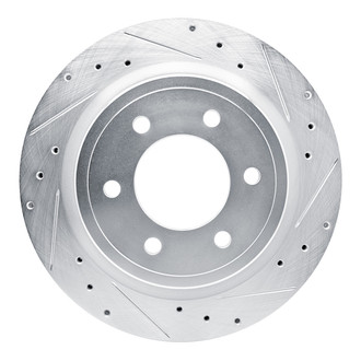DFC® - Premium Drilled and Slotted Rear Passenger Side Brake Rotor