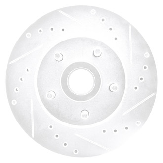 DFC® - Premium Drilled and Slotted Front Passenger Side Brake Rotor