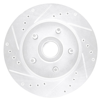 DFC® - Premium Drilled and Slotted Front Driver Side Brake Rotor
