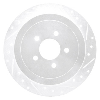 DFC® - Premium Drilled and Slotted Rear Passenger Side Brake Rotor