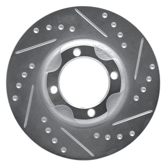 DFC® - Premium Drilled and Slotted Front Passenger Side Brake Rotor