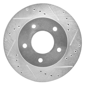 DFC® - Premium Drilled and Slotted Rear Driver Side Brake Rotor